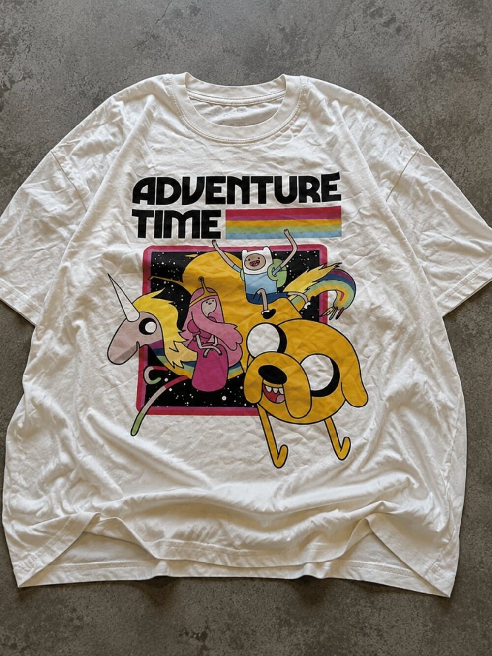 Vintage Adventure Time Shirt, Retro Cartoon Graphic Tee
